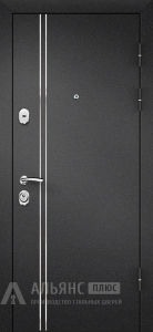 Дверь для деревянного дома с прослойкой изоляции №65 внешняя - фото