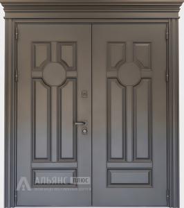 Входная дверь для дома с терморазрывом и двойным контуром №3 внутренняя - фото