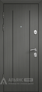 Входная железная дверь с улучшенной шумоизоляцией для защиты от посторонних шумов №49 внутренняя - фото
