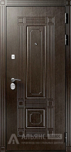 Взломостойкая дверь с антивандальным покрытием из нержавеющей стали №33 внешняя - фото