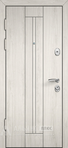 Теплая дизайнерская дверь для квартиры в хрущевке №18 внутренняя - фото