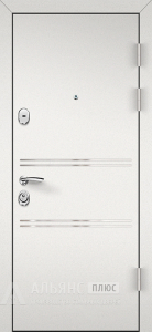 Дверь антрацит с шумотеплоизоляцией №67 внешняя - фото