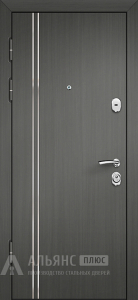 Входная дверь с терморазрывом и молдингом №4 внутренняя - фото