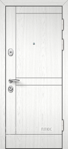 Входная дверь лабиринт трендо для квартиры в скандинавском стиле Светлый Лофт лайн №24 внешняя - фото