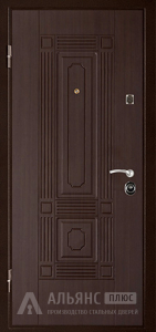 Эксклюзивная дверь с обивкой из винилискожи №20 внутренняя - фото