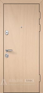 Квартирная дверь с хорошей степенью безопасности и заполнением минеральная вата №26 внешняя - фото