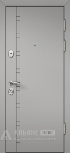 Дверь для дома с дополнительным утеплением короба №43 внешняя - фото