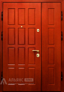 Металлическая дверь для загородного дома из профиля с ребрами жесткости №14 внутренняя - фото