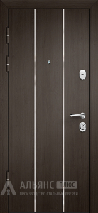 Термо-дверь Black софт с наполнением пенополистирол №16 внутренняя - фото