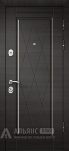 Дверь входная утепленная пенопластом №68 внешняя - фото