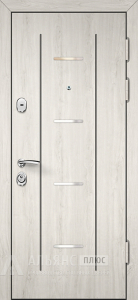 Входная дверь с терморазрывом и молдингом №4 внешняя - фото