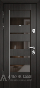 Дверь металлическая защищающая дом от сквозняков и шума №53 внутренняя - фото