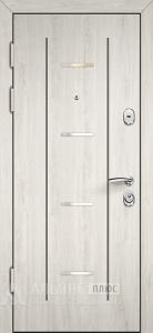 Жесткая дверь в загородный дом медь полимерная №52 внутренняя - фото