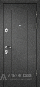 Филенчатая входная дверь для сталинки №29 внешняя - фото