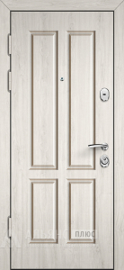 Металлическая дверь для частного дома под каркас из бруса №51 внутренняя - фото