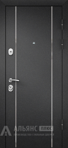 Входная уличная дверь сохраняющая тепло в частном доме №28 внешняя - фото