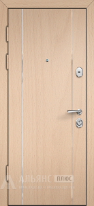 Стильная стальная входная дверь с покрытием эмаль №61 внутренняя - фото